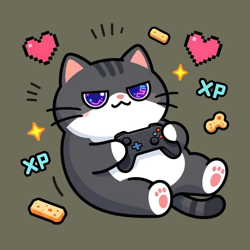 Chat Gamer Konsole Retro