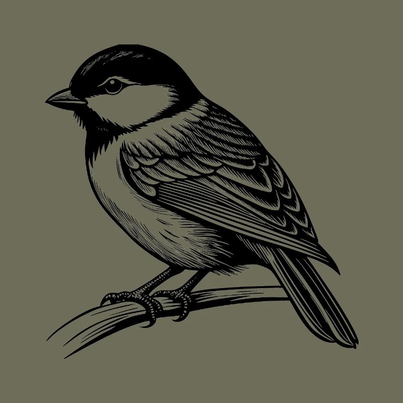 Chickadee Bird
