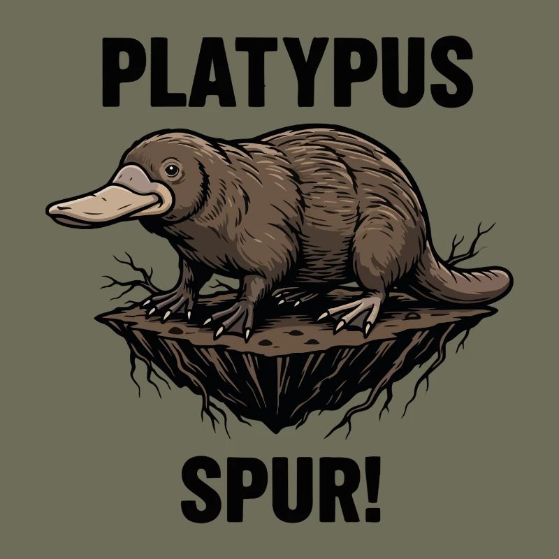 Platypus Spur Black Danger
