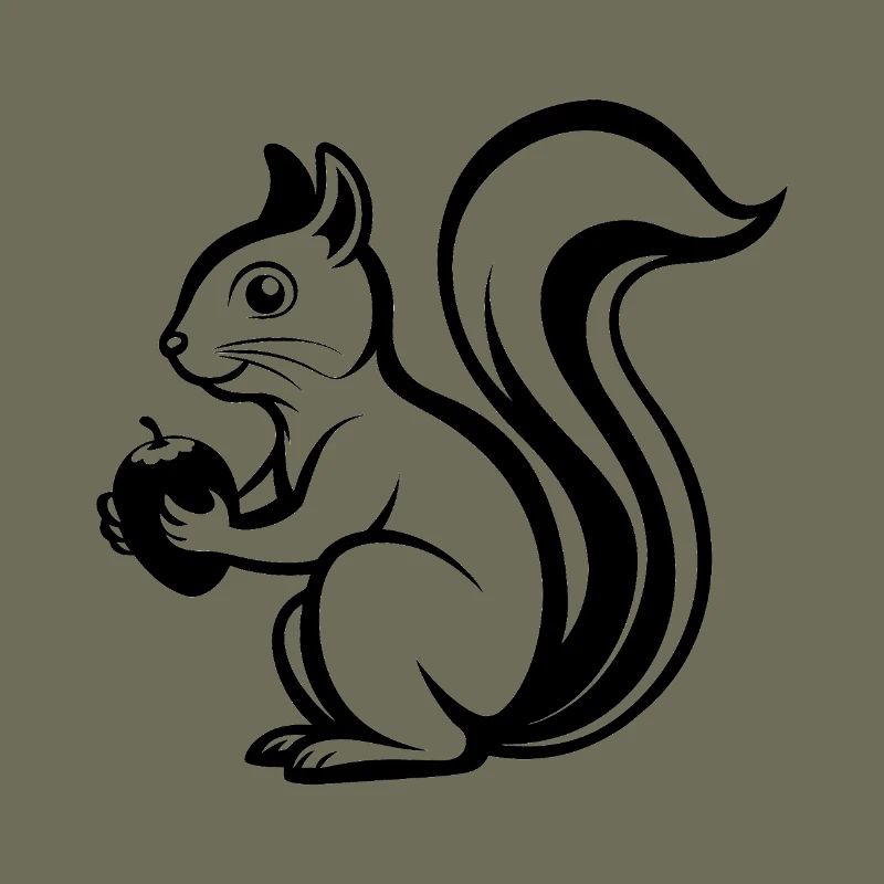 Squirrel Holding Nut