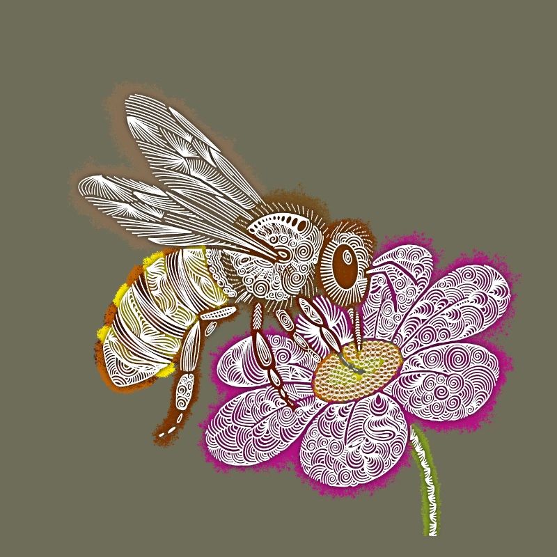 Zentangle Bee