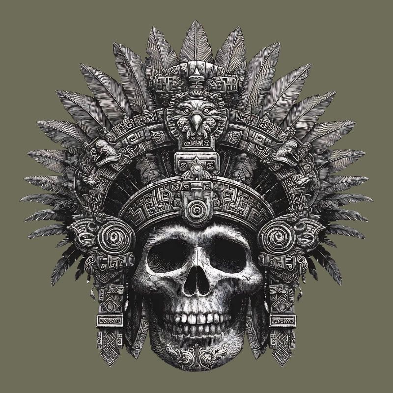 Mayan Warrior Aztec Design