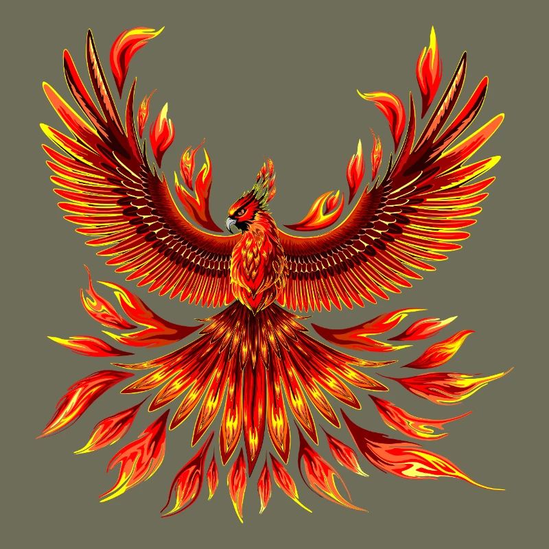 Phönix-Feuervogel