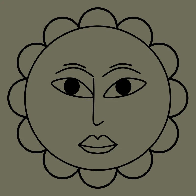 Schlichte Blume