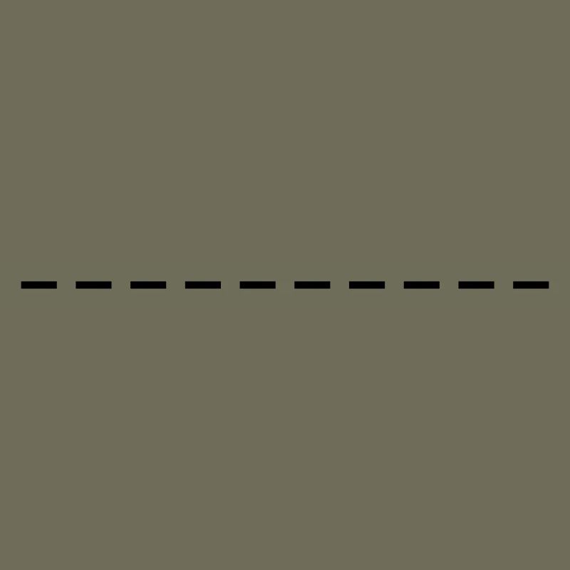 Line dashed symbol stroke