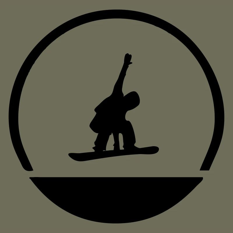 Snowboarder Emblem