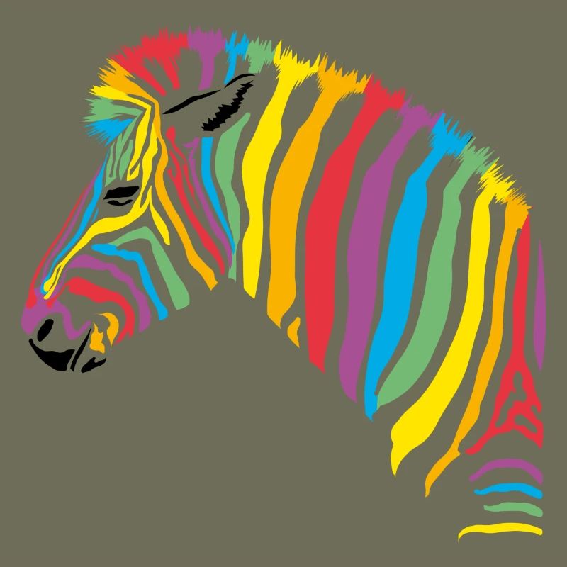 rainbow zebra