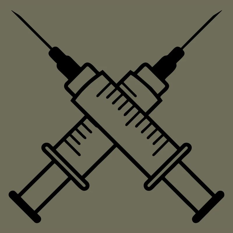Two syringes