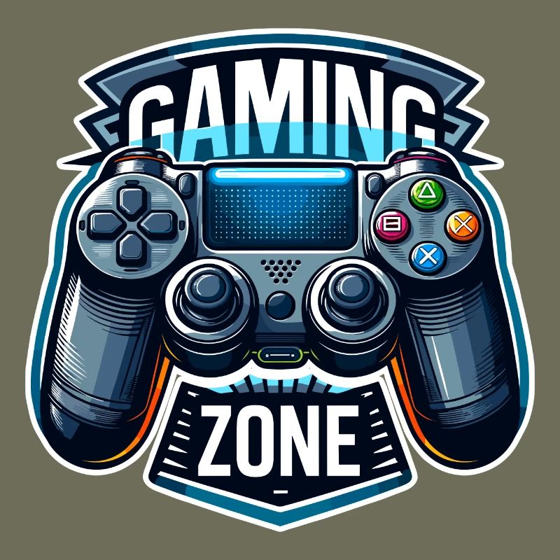 Gaming Zone - Controller Illustration