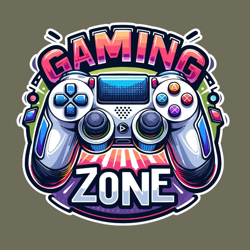 Gaming Zone - Controller Illustration