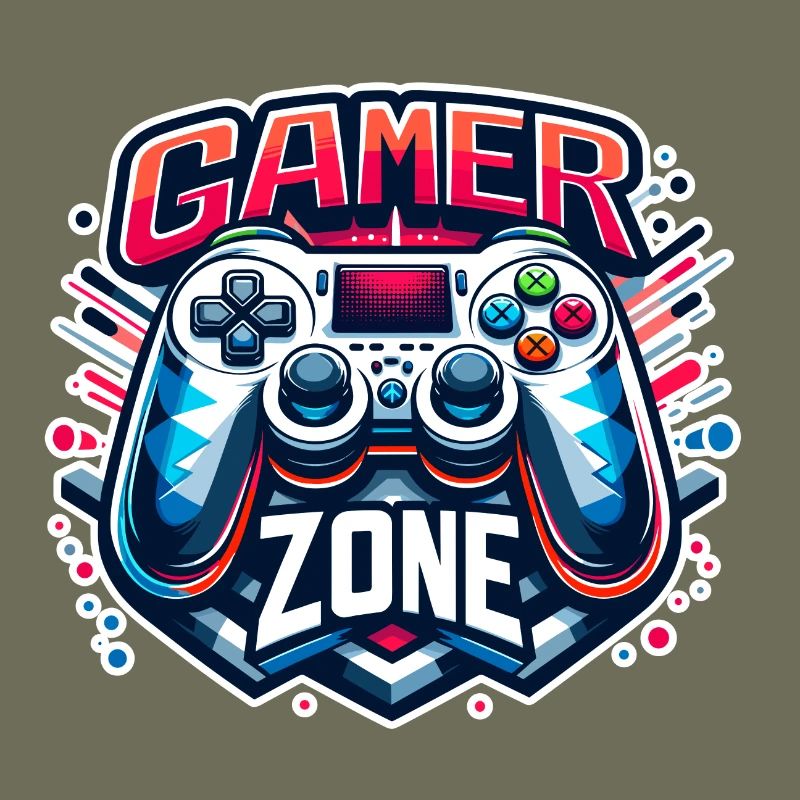 Gamer Zone - Controller Illustration