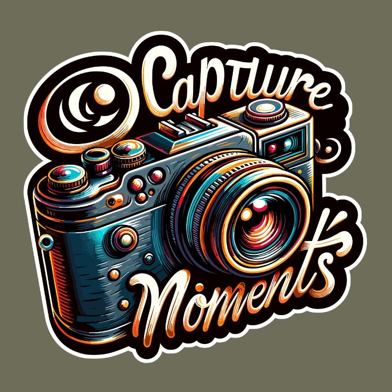 Capture Moments - Camera Illustration