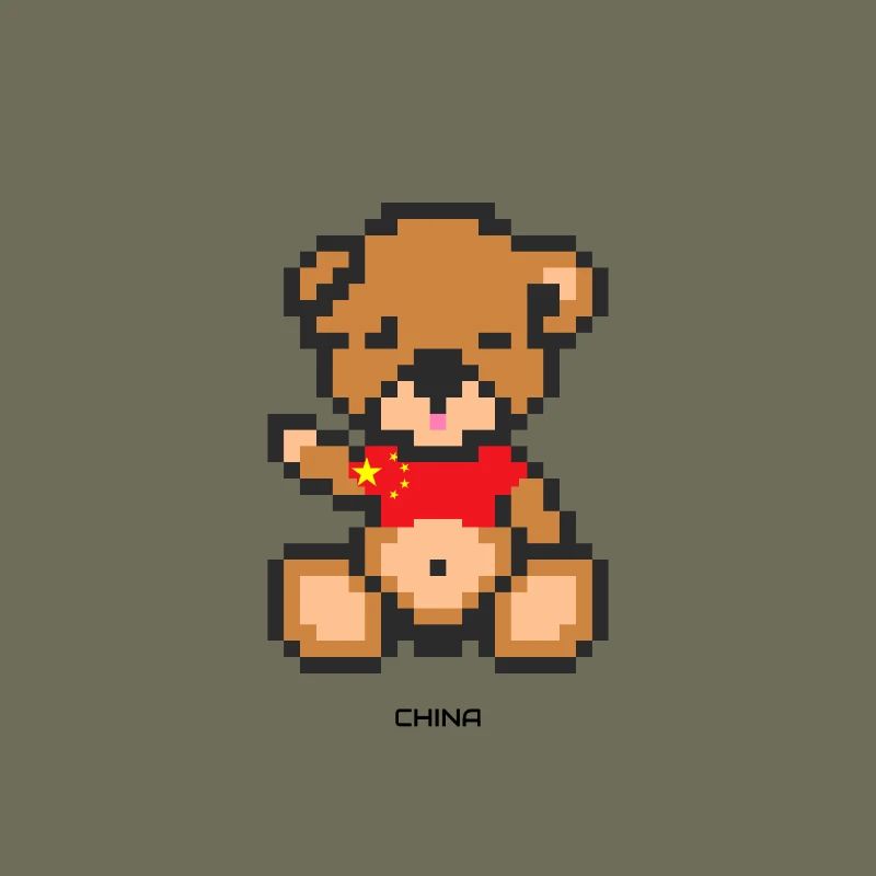 Pixel Bär China