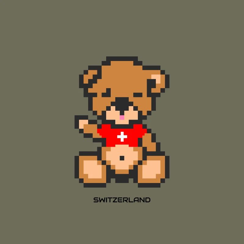Pixel Bär Schweiz