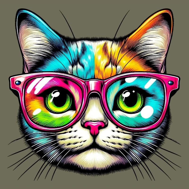 Kater mit Sonnenbrille