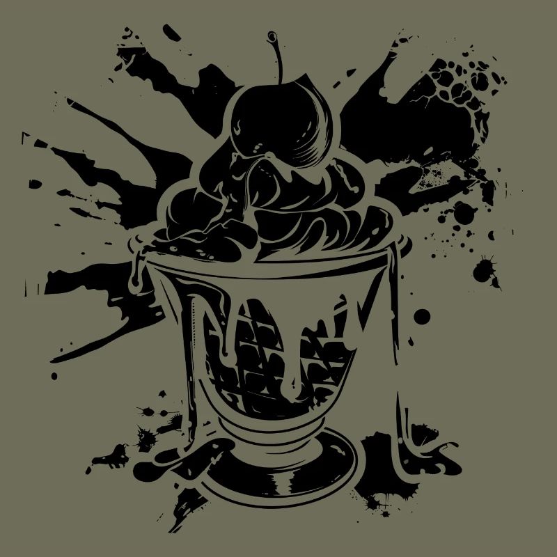 Eiscreme Becher