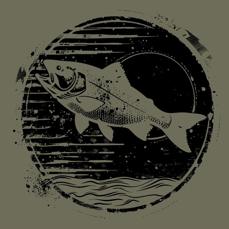 Dessin de pêche
