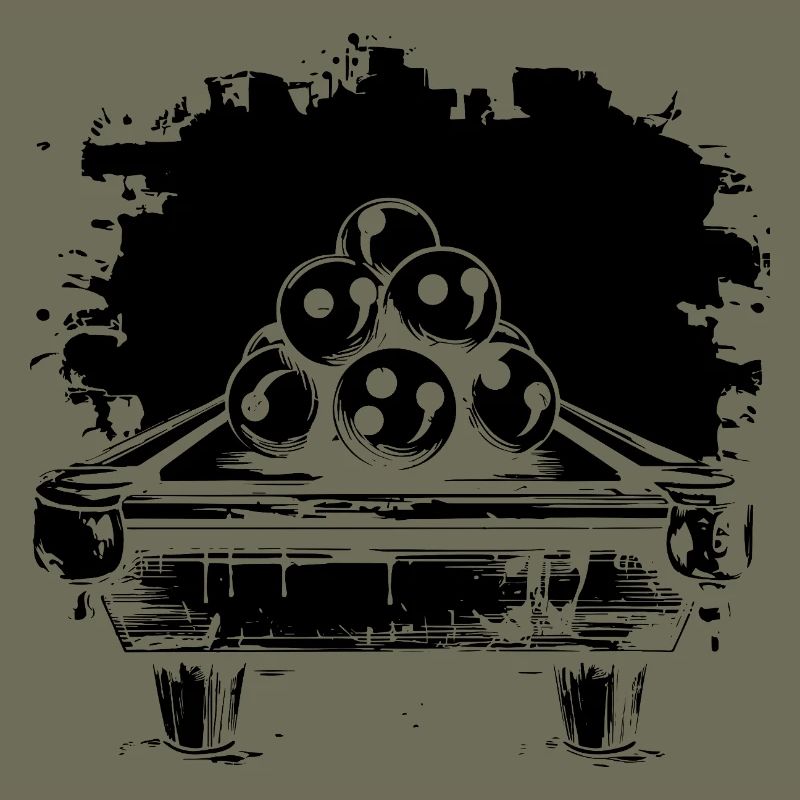 Billard Comic Look