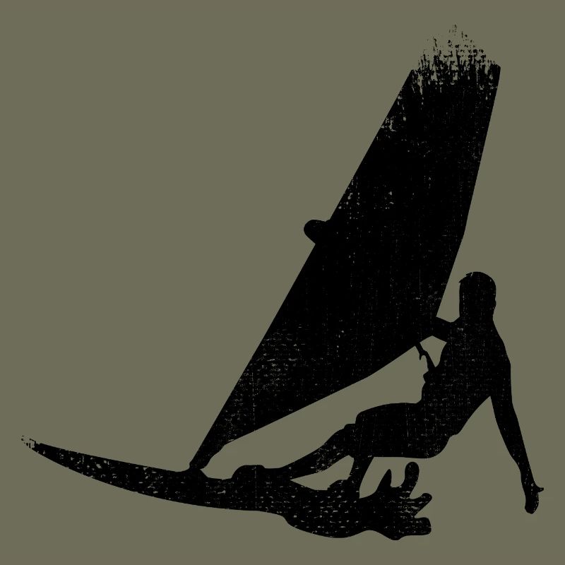 Windsurfer Drawing