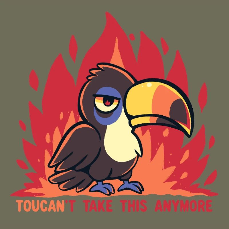 Toucan ne supporte plus ça.