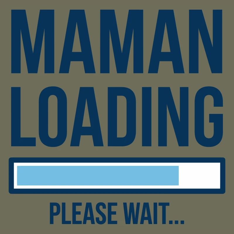 Maman Loading Chargement Bébé Design