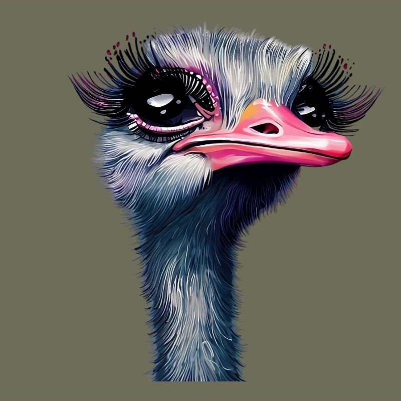 Ostrich Makeup
