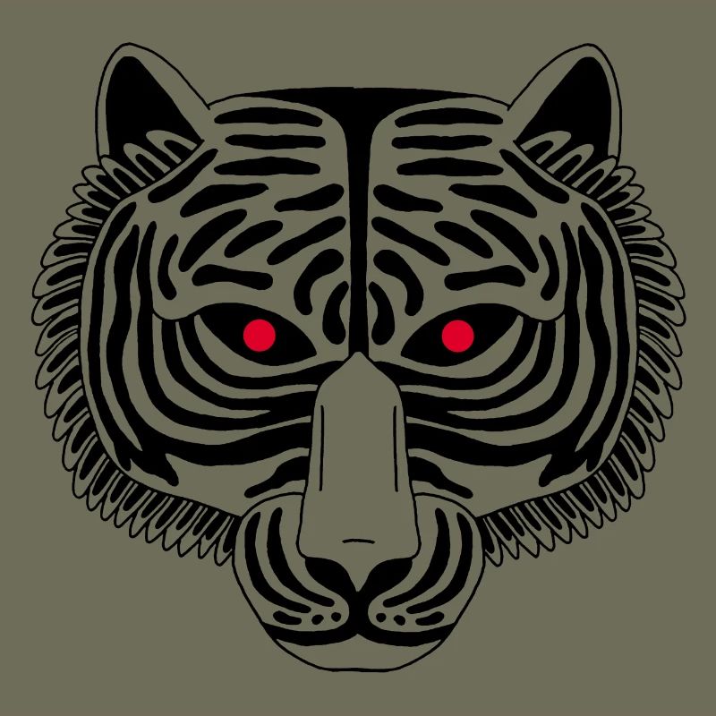 Schwarzer Tiger