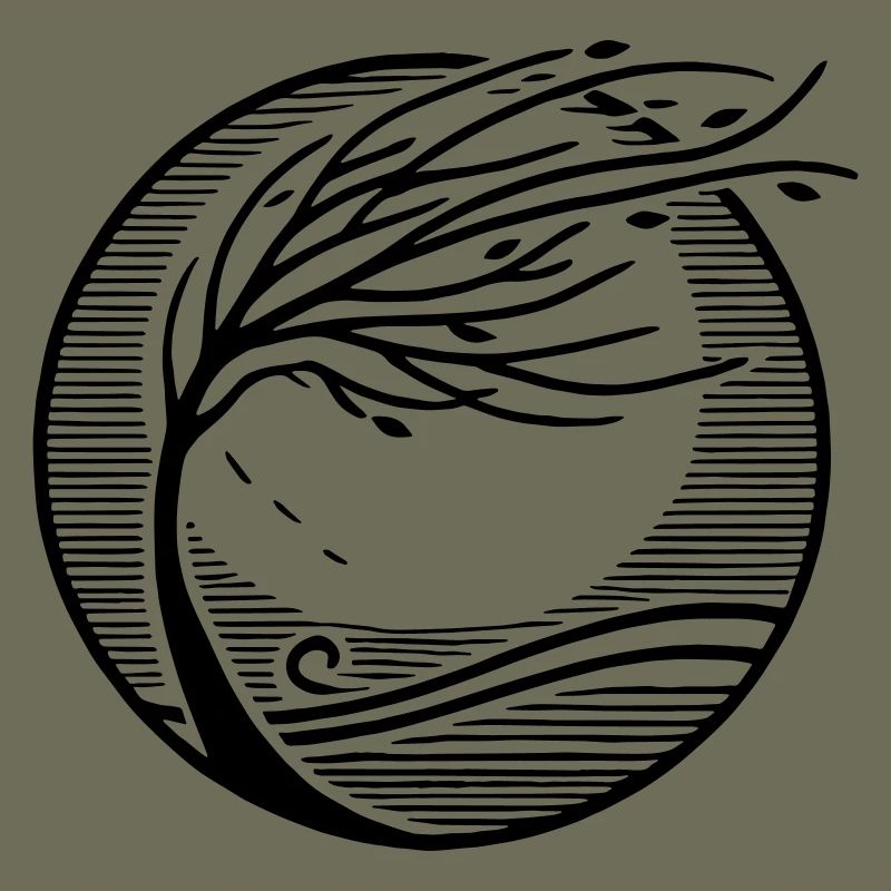 Wind Tree - Elegance of Nature | Minimalist
