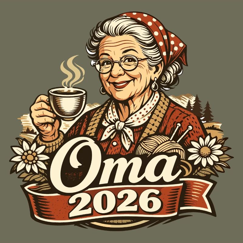 Oma 2026 Loading Geschenk Enkelkind 