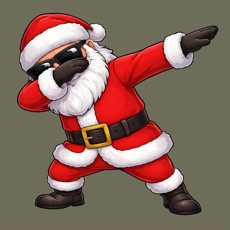 Dabbing Weihnachtsmann