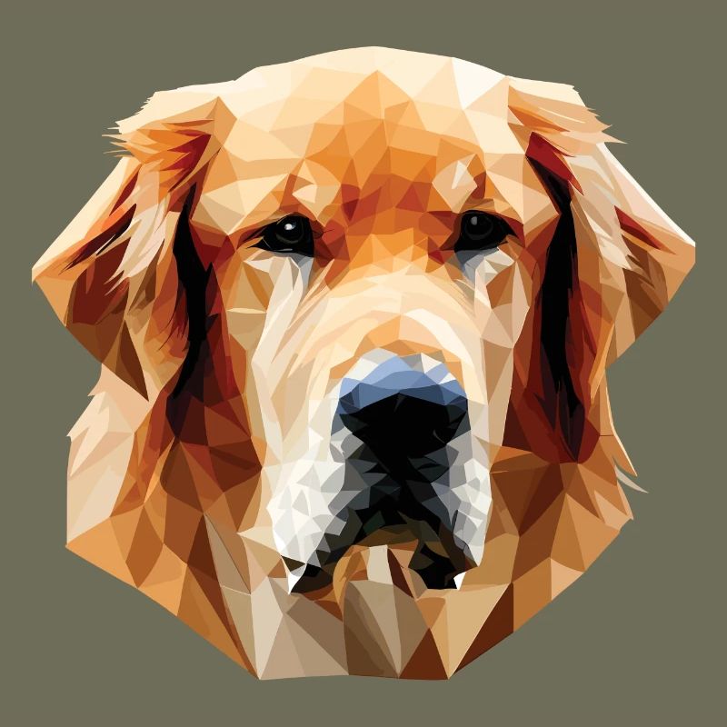 Polygone de chien Labrabor