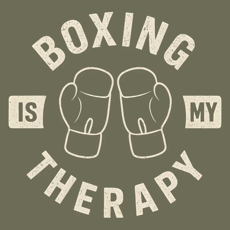 Conception rétro des gants de boxe pour la thérapie de boxe