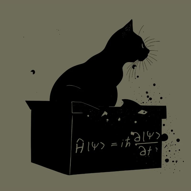 The cat is alive