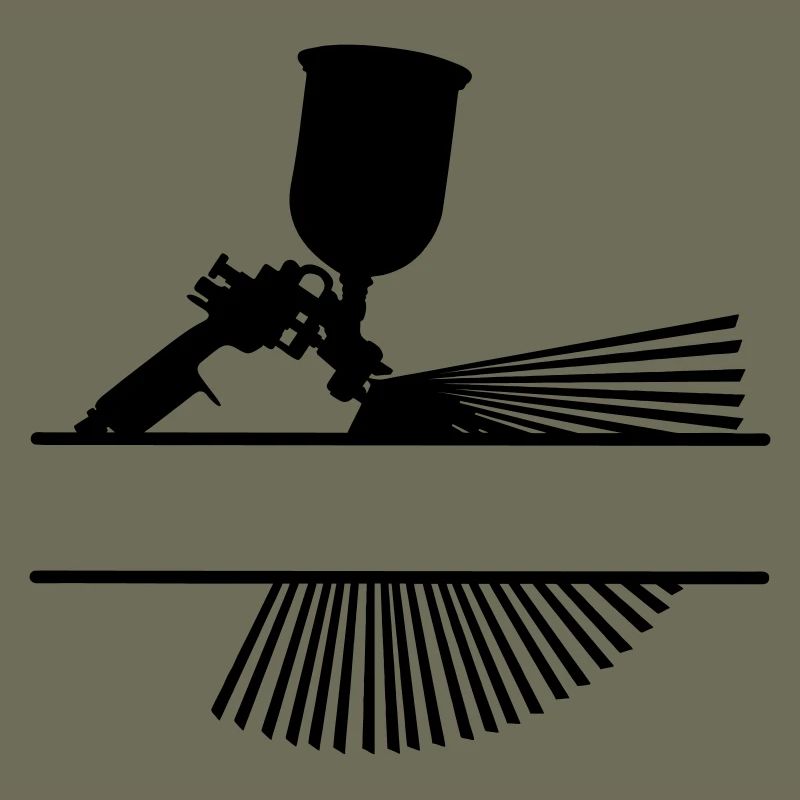 Spray mit Textbanner
