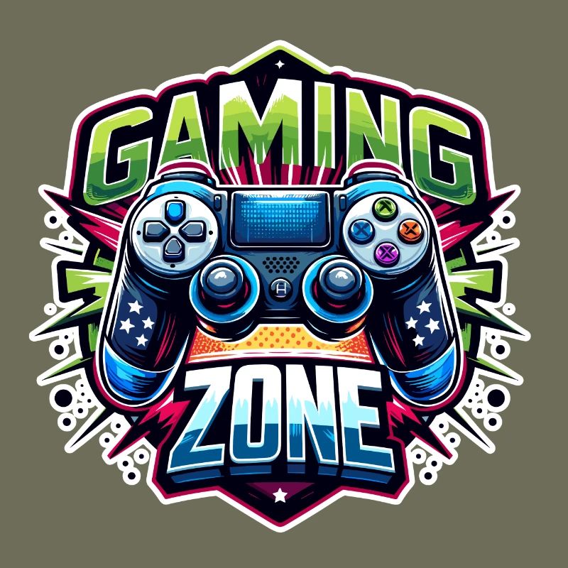 Gaming Zone - Controller Illustration
