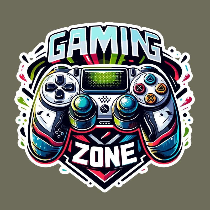Gaming Zone - Controller Illustration