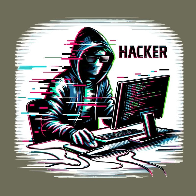 Hacker - Illustration