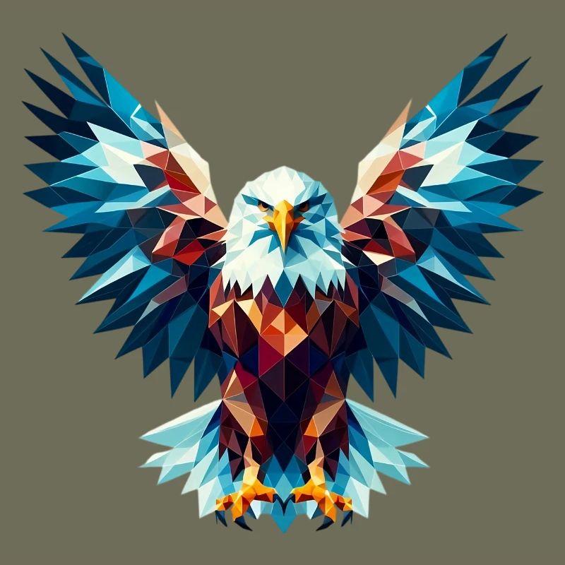 Polygonaler Adler