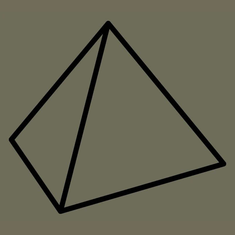 Schwarzer Tetraeder