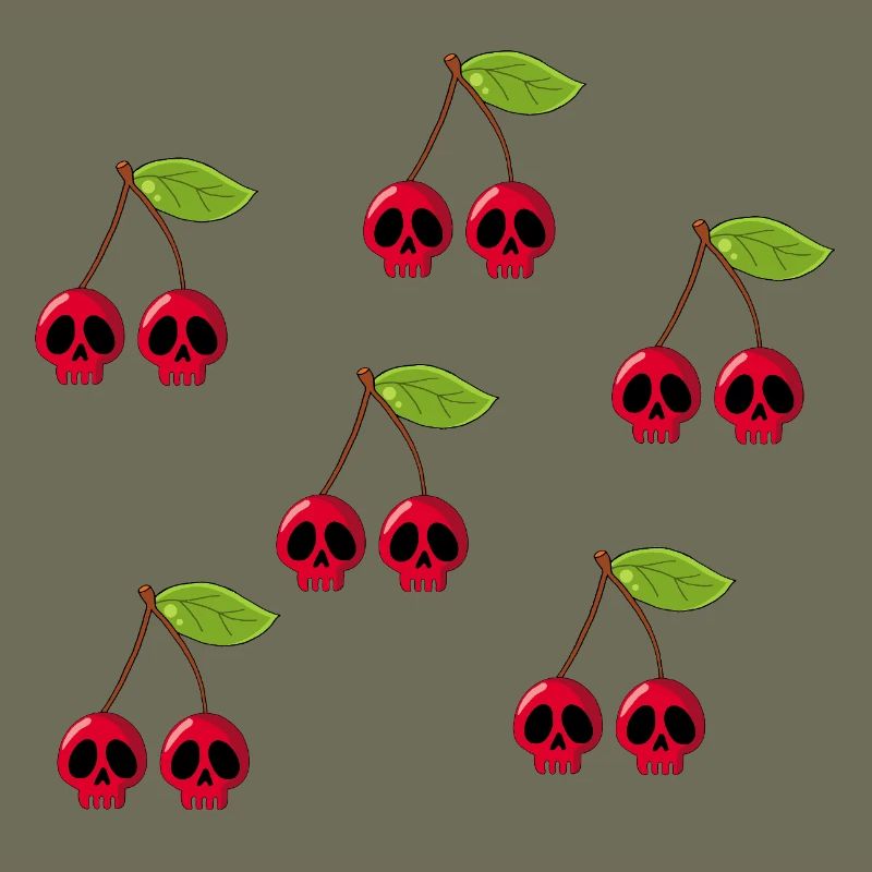 Cherry skulls