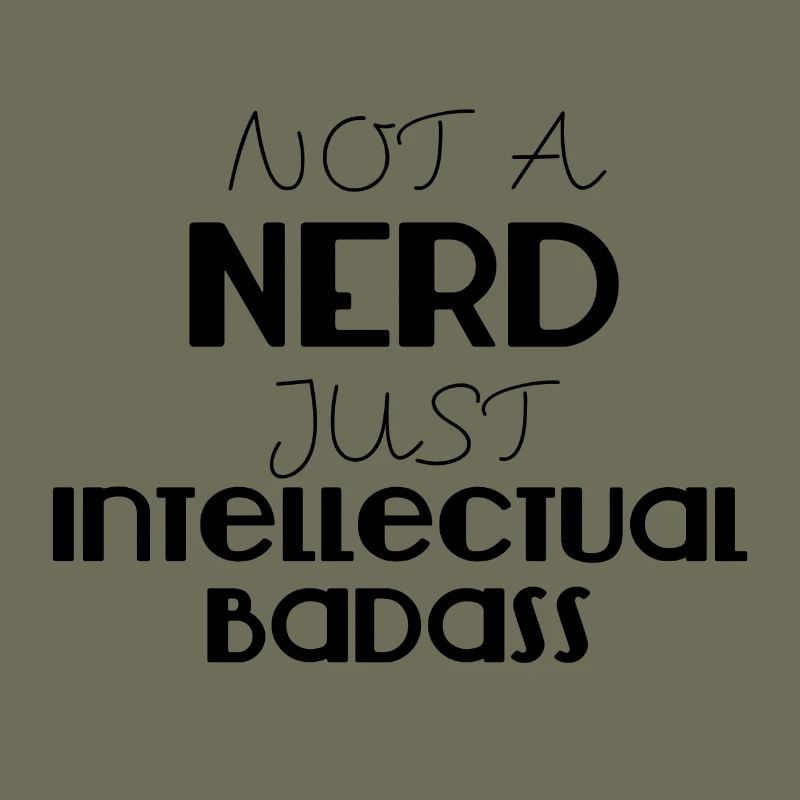 Nerd / Nerds: Pas un Nerd Badass simplement intellectuelle