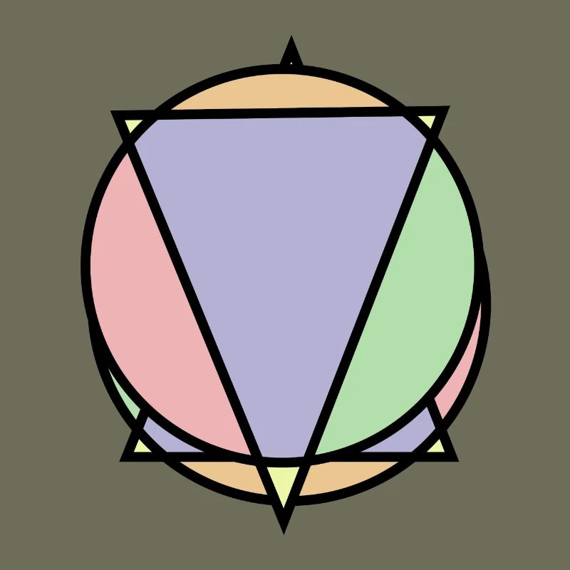 Triangle meets circle