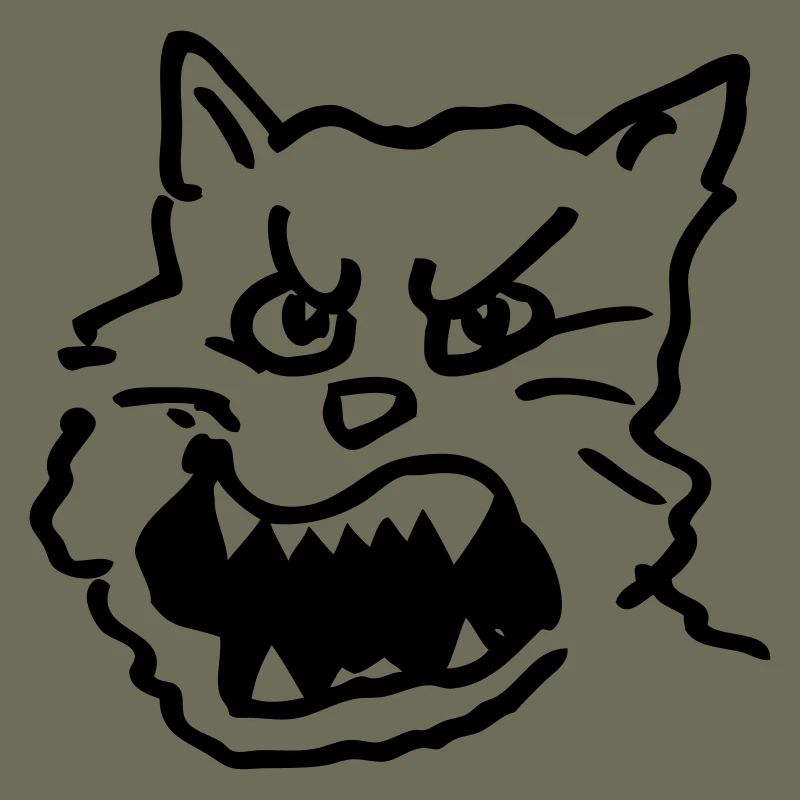 Chat / gueule de bois / mal, rugissement / rainurage