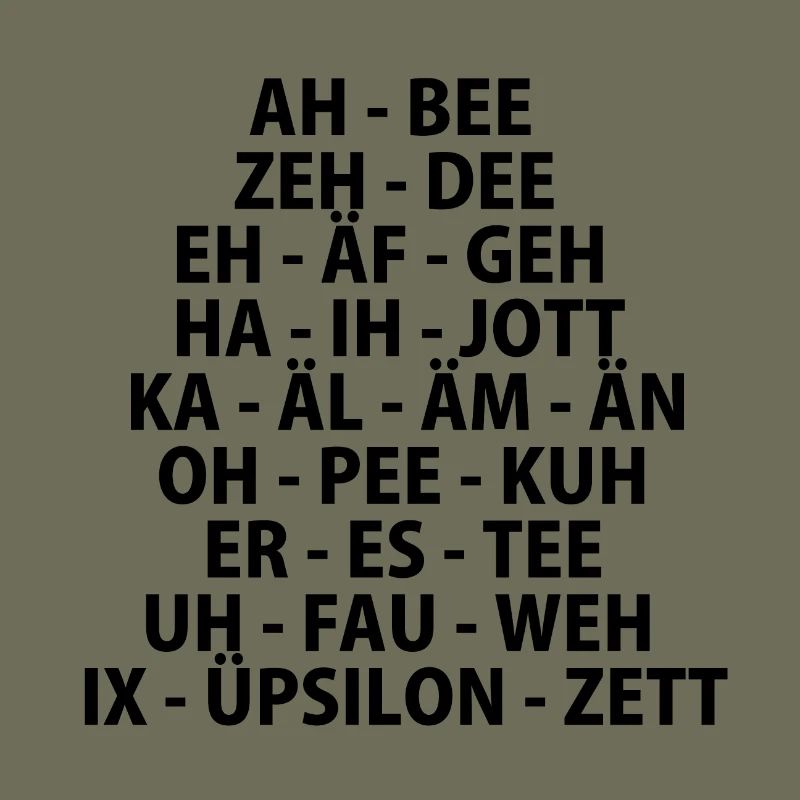 ABC alphabet