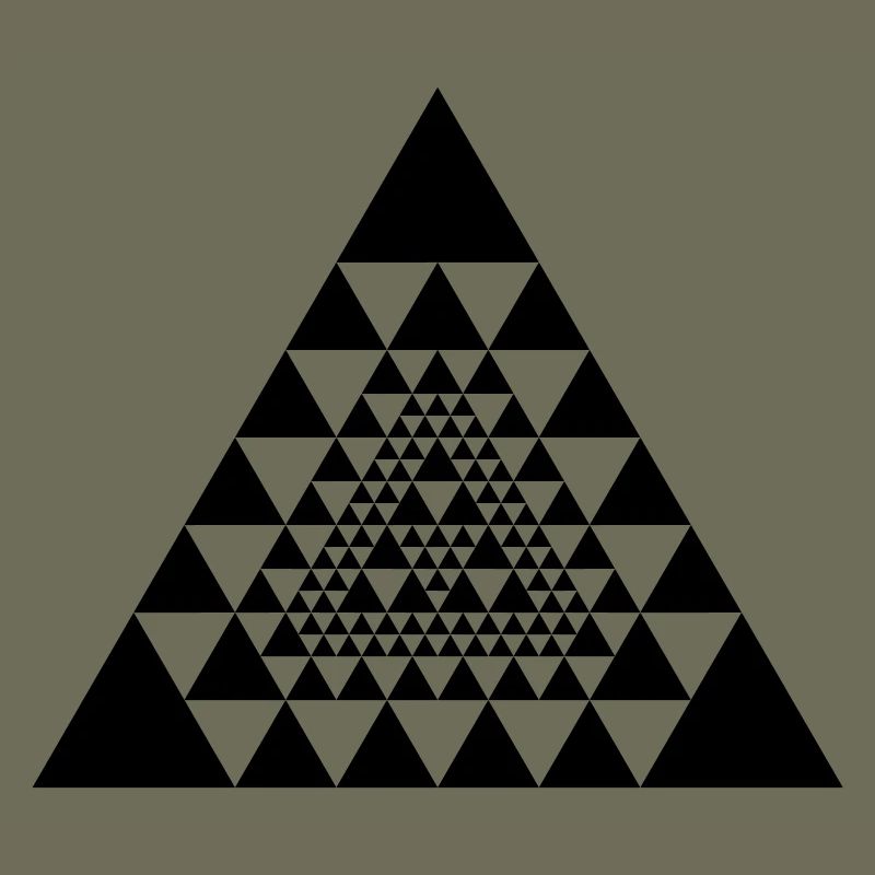 aztec inca mayan triangle design