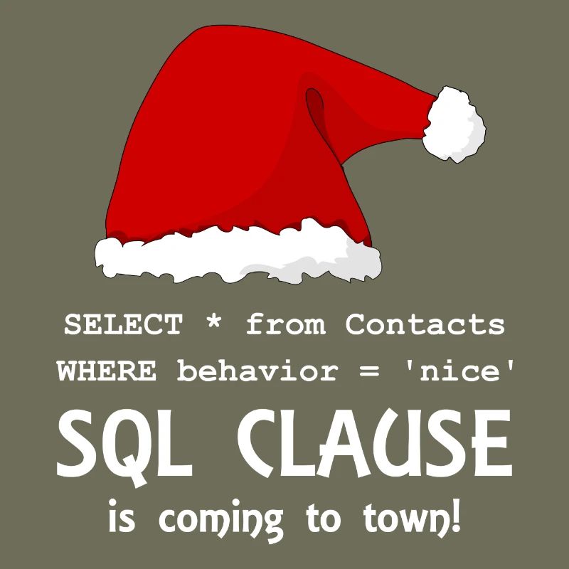 Sql Clause arrive en ville! - blanc