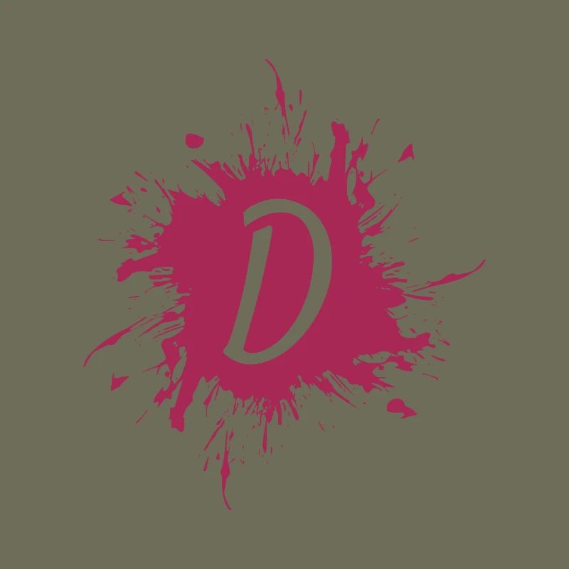 Letter D - initial letter D