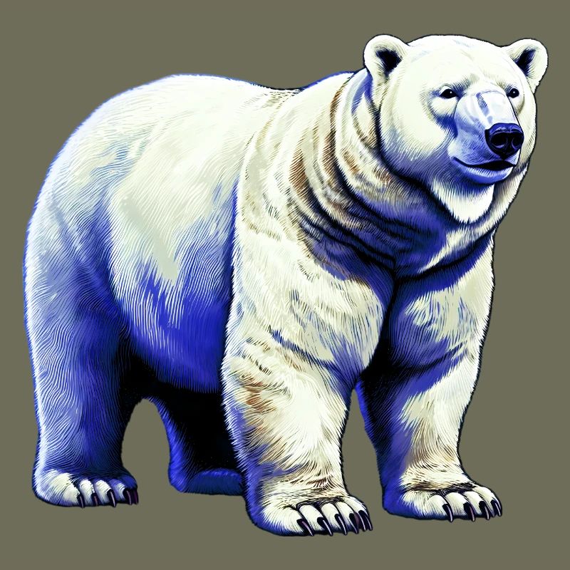 Weißer Eisbär