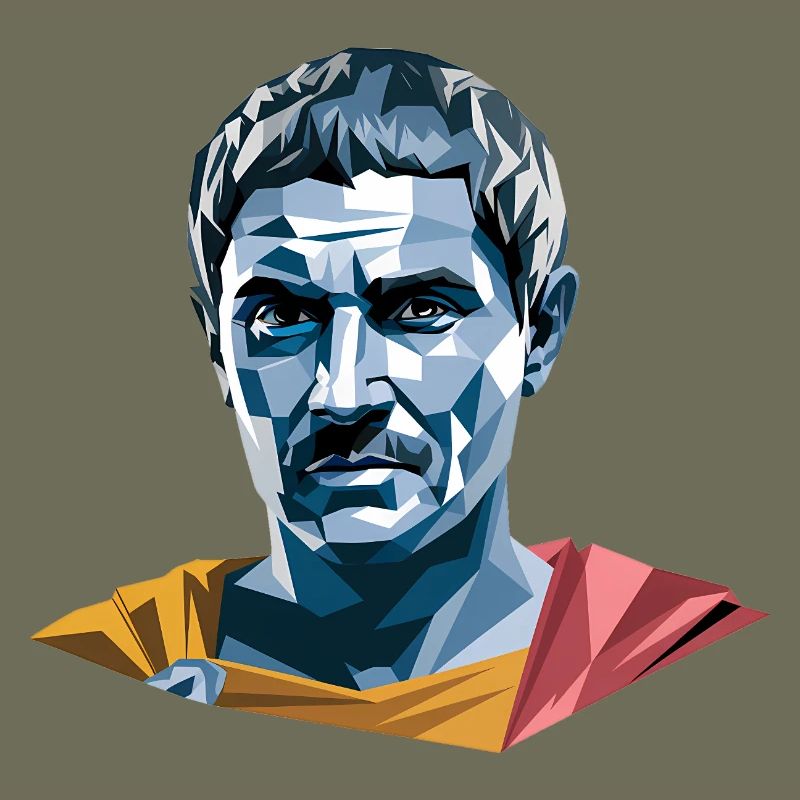 Caesar - Logo de l’histoire cool
