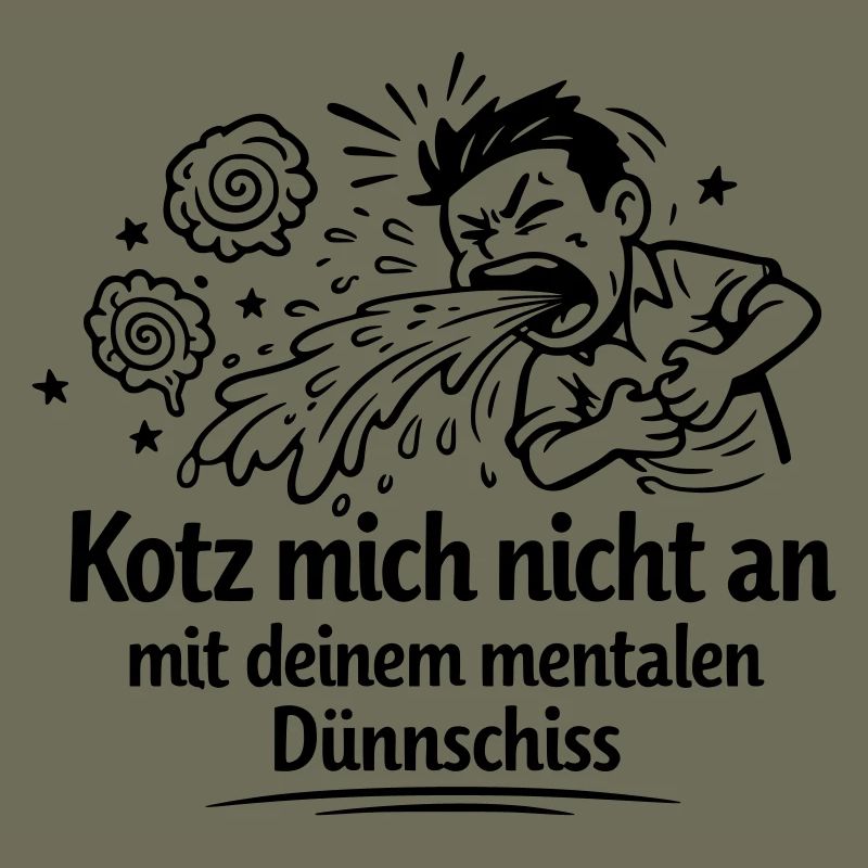 Mental thin shit vomiting
